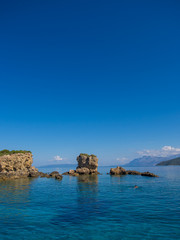 Small island around Lefkas
