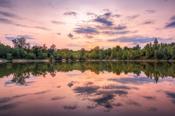 Summer sunset