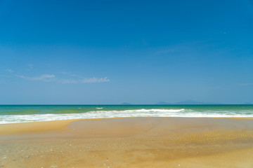 The beach in Hoi An Da nang area
