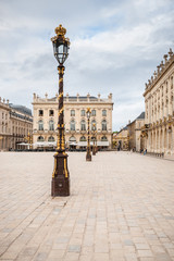 The amazingly beautiful and impressive centre  in Nancy