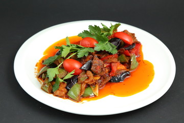 Chinese Food. Salade.