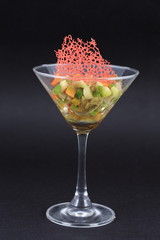 Elegant dessert.