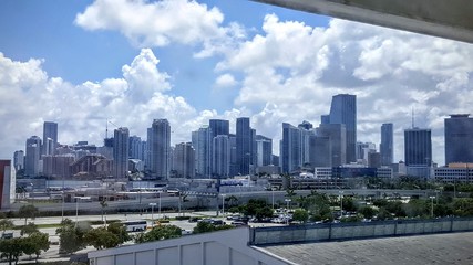 Fototapeta premium Miami from the Port