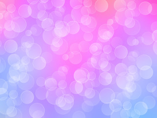 blurred color glamour blush sky background with bokeh light.