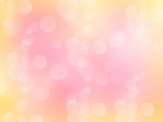 blurred color glamour blush sky background with bokeh light.