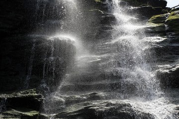 waterfall in Cornwall