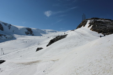 Zermatt, glacier Teodulo