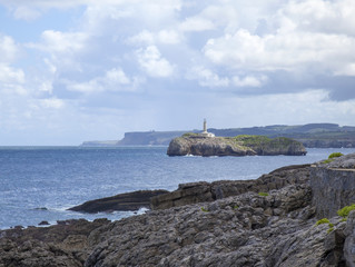 Fototapeta na wymiar Lighthouse on Mouro Island