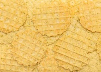 texture of corn chips closeup