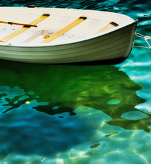 Lake Como row boat.