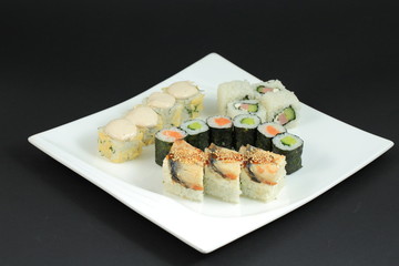 Japanese seafood sushi