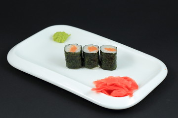 Japanese seafood sushi