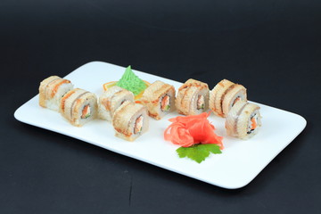 Japanese seafood sushi