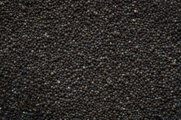 Poppy seeds background