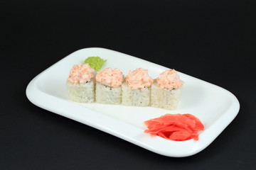 Japanese seafood sushi