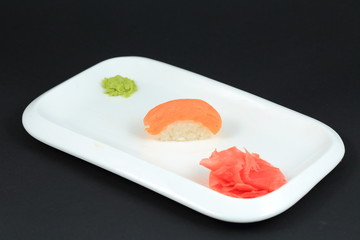 Japanese seafood sushi