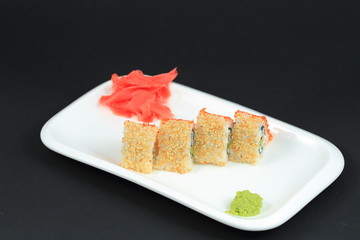 Japanese seafood sushi