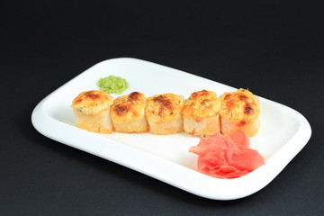 Japanese seafood sushi