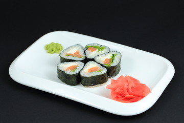 Japanese seafood sushi