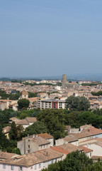 Fototapeta na wymiar Castle of the city of Carcassonne
