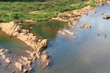 River in jungle of Sri Lanka