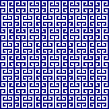 Traditional seamless Greek pattern vector