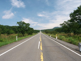 直線道路