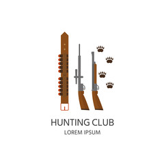 Set of hunting equipment and gear for hunt