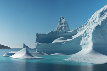 Icebergs in Greenland fighting to stay alive in global warming