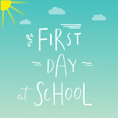 Welcome Back to School template