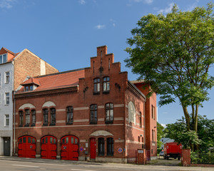 Historische Feuerwache in Berlin-Oberschöneweide