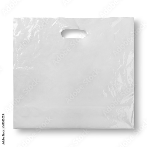 Download "Blank plastic bag mock up isolated" Stockfotos und ...