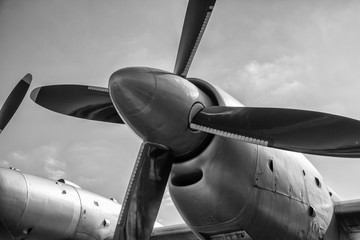 Propeller of military aircraft