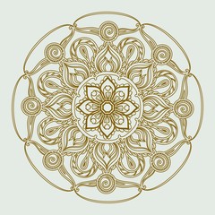 Ornamental circle pattern