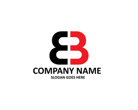 B Letter Double Logo