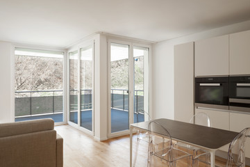 Modern minimal open space