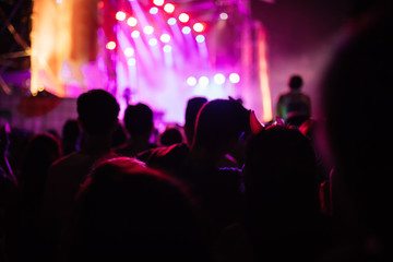 People At A Music Concert