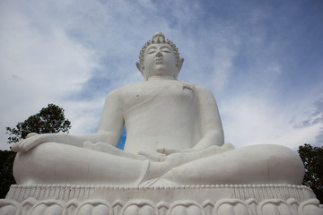 white buddha