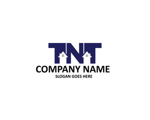 tnt letter house logo