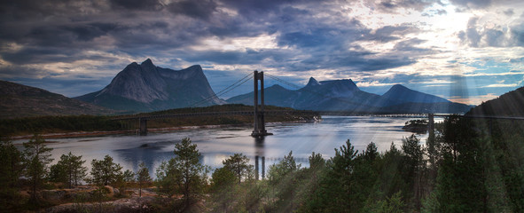 Norway Lofoten Bridge