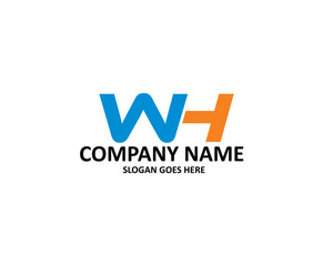 wh letter logo