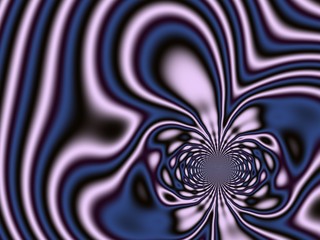 Swirl and lines. Abstract purple illustration.