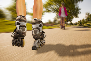 high speed / inline skating / street