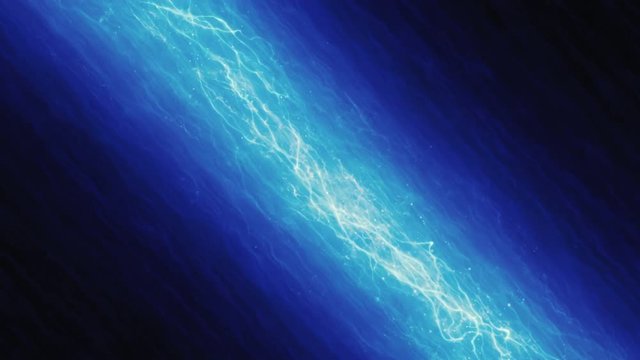 Blue Electricity (Seamlessly Looping Background)