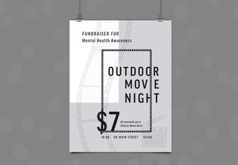 Charity Event Poster Layout 3