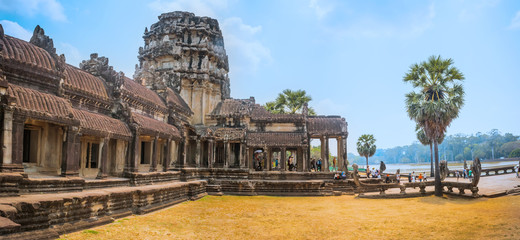 Fototapeta premium Angkor Wat Temple, Siem reap, Cambodia