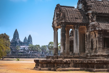 Obraz premium Angkor Wat Temple, Siem reap, Cambodia