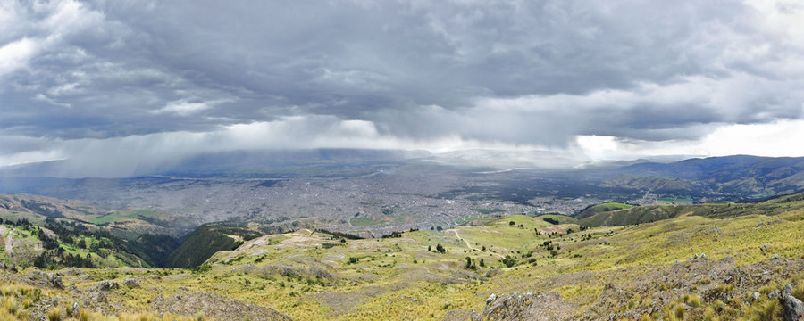 Tormenta Huancayo panoramica 5x2