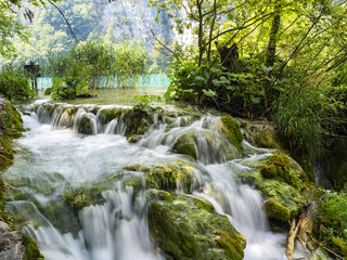 Fototapeta na wymiar Parco Nazionale di Plitvice 