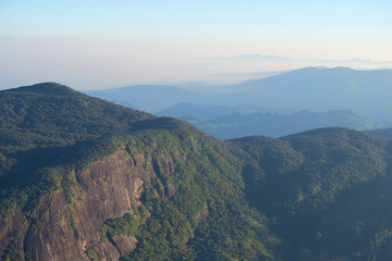 Early morning in the mountains of Sri Lanka